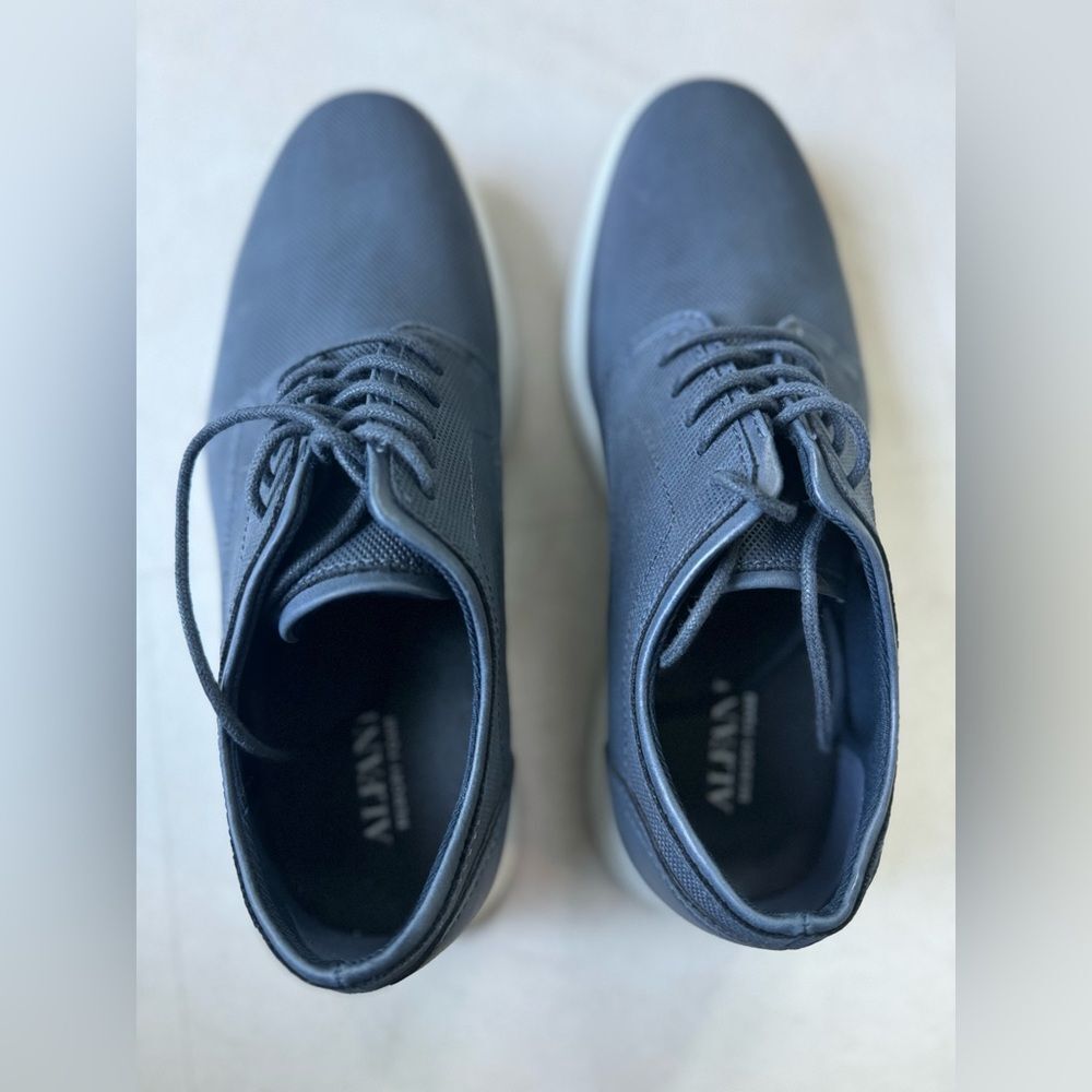 Alfani Men’s Casual Lace-Up Shoes – Navy Blue – Size 7.5M – NEW